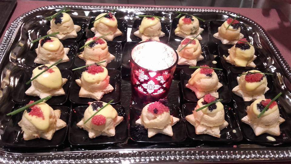 Bouchées de la mer sauce mousseline, La cuisine de Laude Bouchées de la mer sauce mousseline, La cuisine de Laude