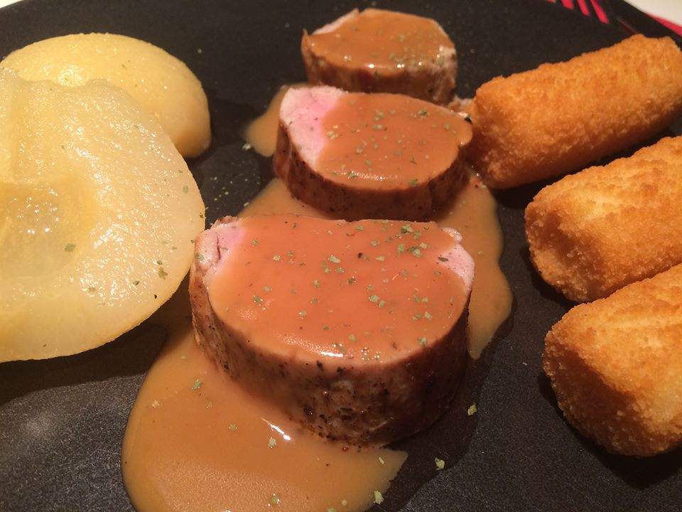 Filet pur de porc sauce caramel au beurre salé, La cuisine de Laude Filet pur de porc sauce caramel au beurre salé, La cuisine de Laude