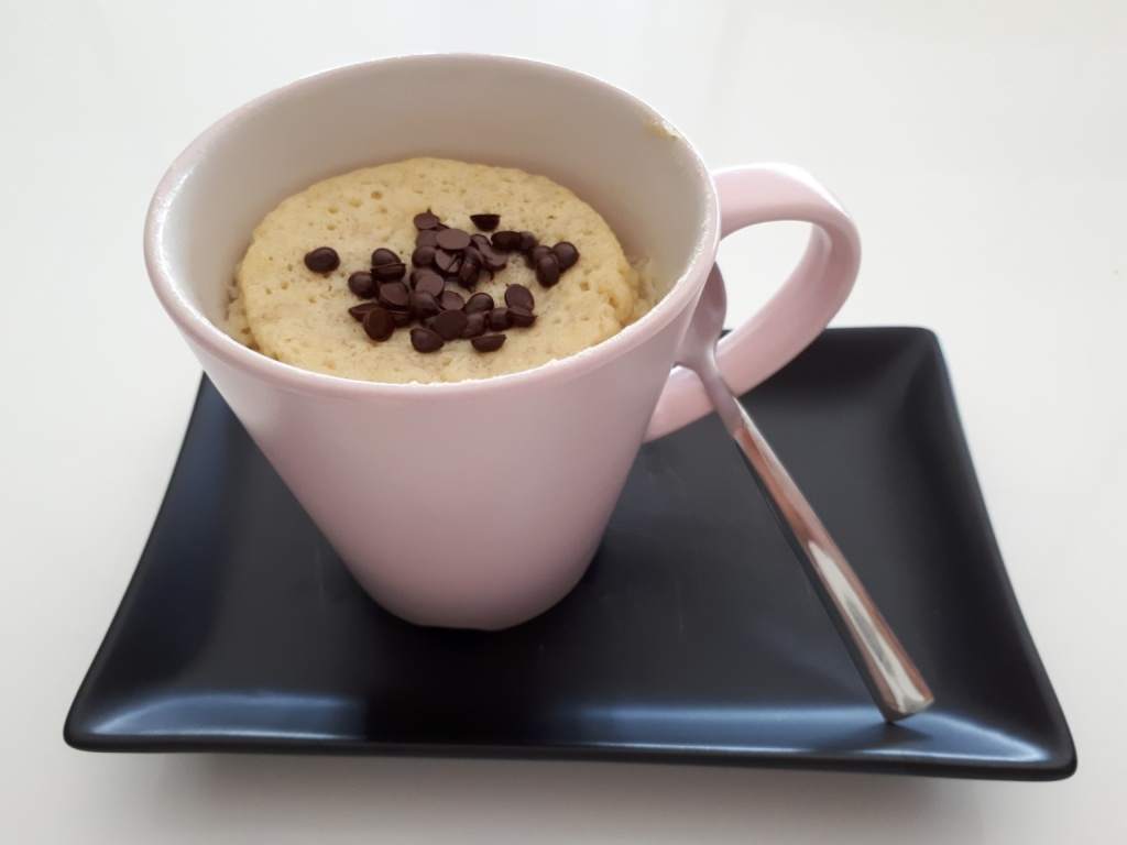 Mugcake banane, La cuisine de Laude Mugcake banane, La cuisine de Laude