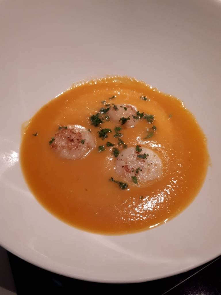 St jacques et potiron 2 e1541698803214, La cuisine de Laude St jacques et potiron 2 e1541698803214, La cuisine de Laude