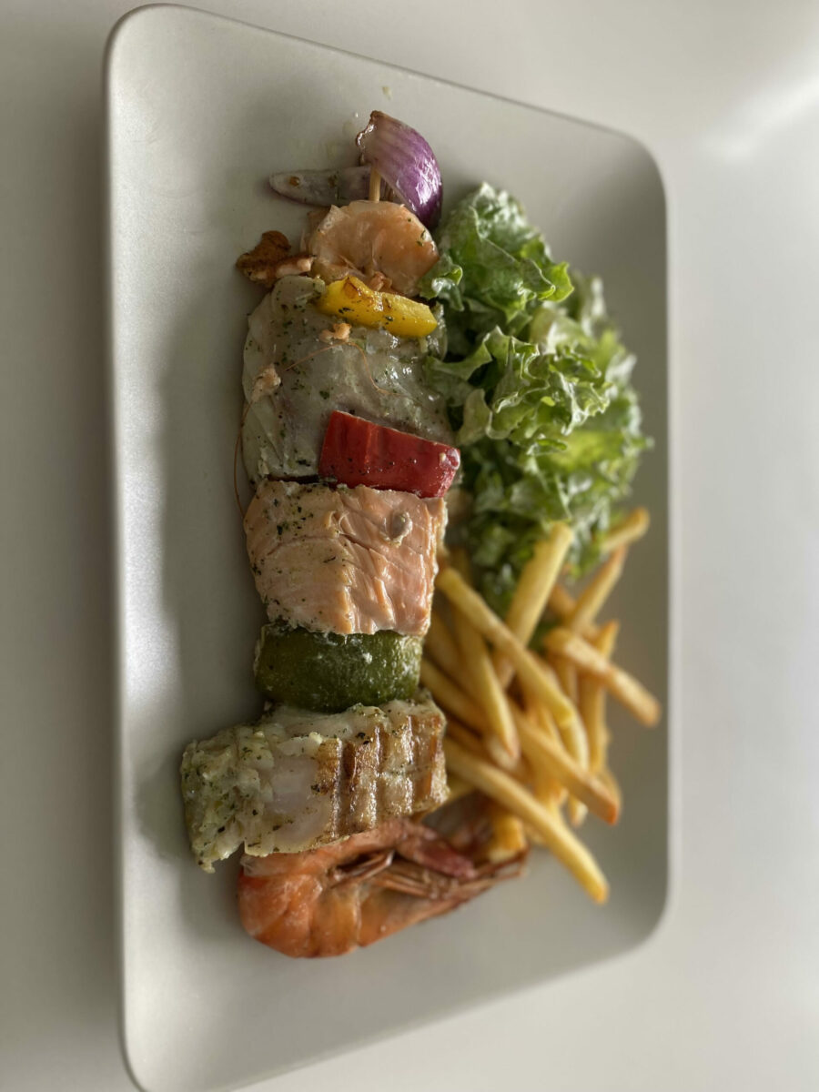 Brochette de poissons scaled, La cuisine de Laude Brochette de poissons scaled, La cuisine de Laude
