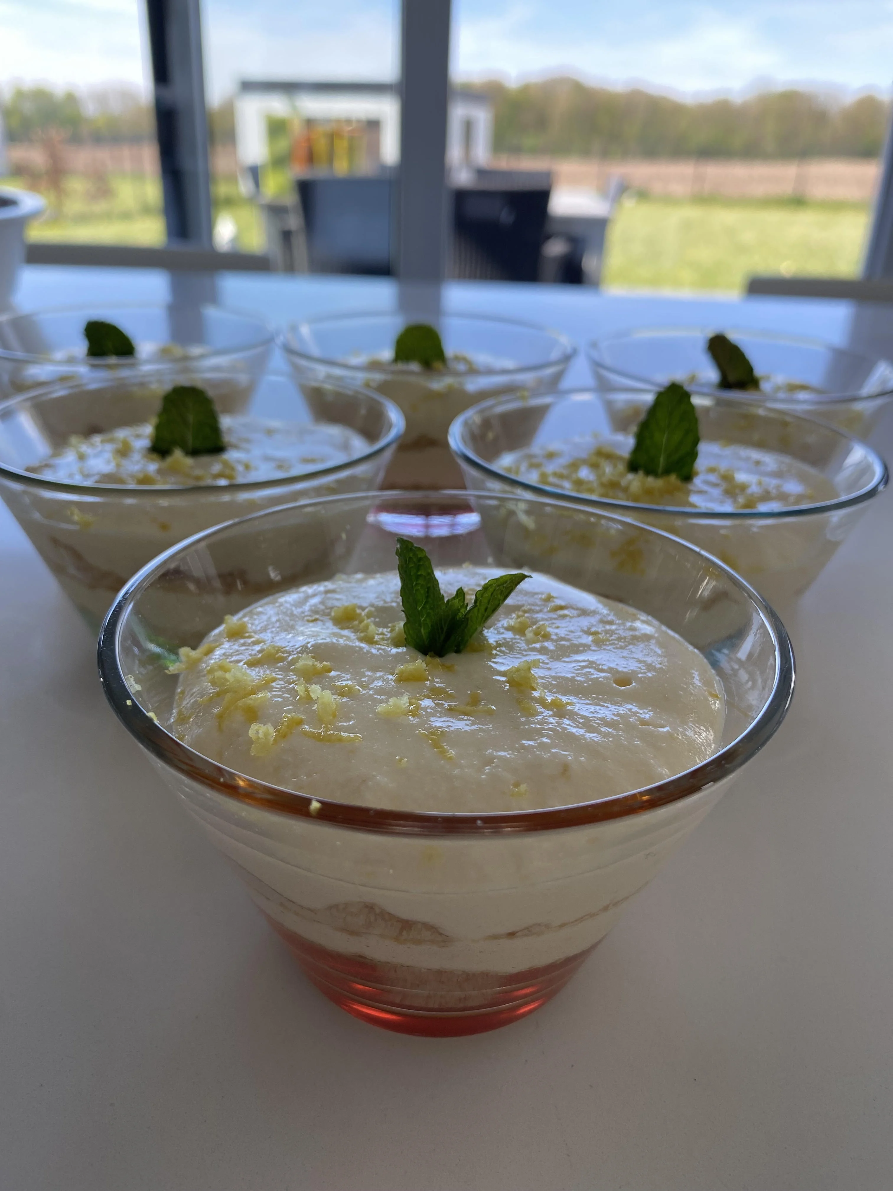 Tiramisu citron, La cuisine de Laude